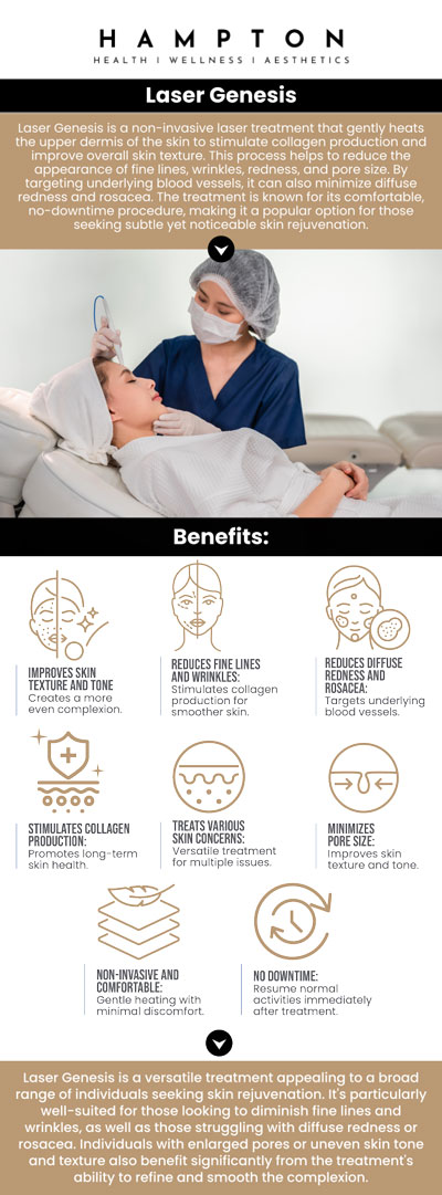 Common questions asked by clients: What is Laser Genesis, and how does it work? What skin concerns can Laser Genesis treat effectively? How many Laser Genesis sessions are typically needed for results? How soon will I see improvements in my skin after a Laser Genesis treatment? We are conveniently located at 2543 Route 52 Hopewell Junction, NY 12533. For more information, contact us or book an appointment online. We serve patients from Hopewell Junction NY, Stormville NY, Beekman NY, Wappingers Falls NY, Kent NY, Pawling NY, and surrounding areas. Common questions asked by clients: What is Laser Genesis, and how does it work? What skin concerns can Laser Genesis treat effectively? How many Laser Genesis sessions are typically needed for results? How soon will I see improvements in my skin after a Laser Genesis treatment? We are conveniently located at 2543 Route 52 Hopewell Junction, NY 12533. For more information, contact us or book an appointment online. We serve patients from Hopewell Junction NY, Stormville NY, Beekman NY, Wappingers Falls NY, Kent NY, Pawling NY, and surrounding areas.