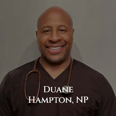 Duane Hampton, NP at Hampton Health Wellness Aesthetics in Hopewell Junction, NY Duane Hampton, NP at Hampton Health Wellness Aesthetics in Hopewell Junction, NY