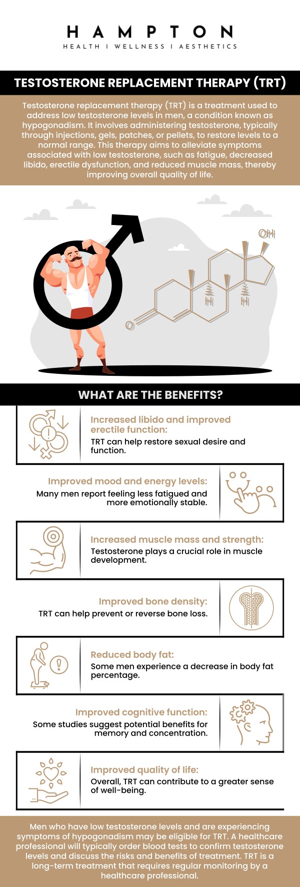 Common questions asked by patients: What symptoms may indicate low testosterone levels? How does testosterone replacement therapy help improve overall well-being? Who is considered a good candidate for testosterone therapy? How long does it take to notice results from testosterone replacement? We are conveniently located at 2543 Route 52 Hopewell Junction, NY 12533. For more information, contact us or book an appointment online. We serve patients from Hopewell Junction NY, Stormville NY, Beekman NY, Wappingers Falls NY, Kent NY, Pawling NY, and surrounding areas.