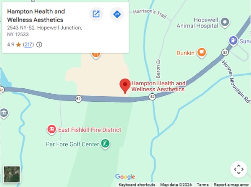 Directions From Your Location to Hampton Health Wellness Aesthetics in Hopewell Junction, NY